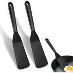 Lot de 2 spatules ensilicone anti - adh�sives r�sistantes � la chaleur, spatule cuisine silicone sans ...