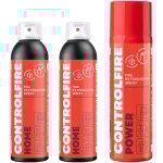 Lot de 2 sprays extincteurs �cologique 200 ml + 1 spray de 500 ml? non toxique & 100% biod�gradable ? ...