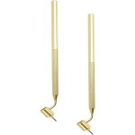 Lot de 2 stylos de peinture fluides � pointe fine inclin�e - outil de dessin portable pour rayures - ...