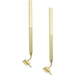 Lot de 2 stylos de peinture fluides  pointe fine incline - outil de dessin portable pour rayures - ...