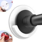 Lot de 2 supports de fixation pour tringle de rideau de douche, 10, 2 cm de diam�tre universel en acrylique ...