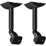 Lot de 2 supports muraux et de plafond pour haut - parleurs samsung q950a / 9500s / 950t / 990b / q90r ...