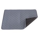 Lot de 2 tapis educateur chiot 100x70cm, tapis absorbant chien lavable, tapis propret chien anti - fuite ...