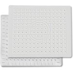 Lot de 2 tapis d'�vier blancs, 31 x 26 cm, tapis de s�chage de vaisselle, tapis de protection pour le ...