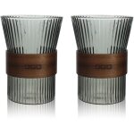 Lot de 2 tasses en verre 325ml, karl