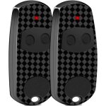 Lot de 2 telecommande compatibles came top432ee - fr�quence de code fixe 433, 92 mhz