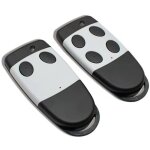 Lot de 2 t�l�commandes compatibles cardin s449 qz2 qz4 433 mhz, �metteurs � code tournant � 2 et 4 boutons ...