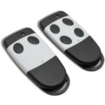 Lot de 2 t�l�commandes compatibles cardin s449 qz2 qz4 433mhz, �metteurs � code tournant 2 et 4 boutons ...