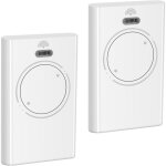 Lot de 2 t�l�commandes couleur blanche compatibles avec le mod�le faac xt2 868 slh (868 mhz, 2 canaux) ...