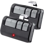 Lot de 2 t�l�commandes pour ouvre - porte de garage 893lm 893max chamberlain craftsman liftmaster, t�l�command ...