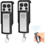 Lot de 2 telecommande de portail, tlcommande pour 114253 104257 104251, bip portail duplicateur