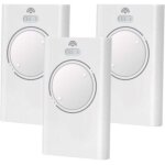 Lot de 2 telecommande portail 868mhz compatible avec faac xt4 868 slh lr, xt4 868 slh, xt2 868 slh lr, ...