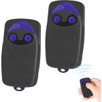 Lot de 2 tlcommandes pour portail, tlcommande pour portail automatis flo2r - s, metteur de tlcommande ...