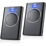 Lot de 2 t�l�commandes pour portail, porte de garage, 868 mhz, compatible avec xt2 868 slh lr, xt4 868 ...
