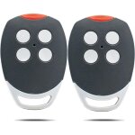 Lot de 2 t�l�commandes pour porte de garage ditec gol4c, zen2c, zen4c, pour porte de garage