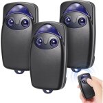 Lot de 2 t�l�commande de porte de garage �lectrique flo2r - s 433, 92 mhz � 2 boutons, compatible avec ...