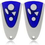 Lot de 2 t�l�commandes pour porte de garage novoferm novotron 502 max43 - 2 novotron 512 mix43 - 2 433. ...