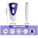 Lot de 2 tlcommande de porte de garage, compatible avec novoferm novotron 502 max43 - 2 novotron 512 ...