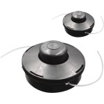 Lot de 2 t�tes de rechange universelles pour d�broussailleuses thermiques � double fil m10 x 1, 25 (noires) ...
