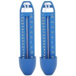 Lot de 2 thermomètres de piscine faciles à utiliser, accessoires pour piscine, spa, sauna, extérieur ... Lot de 2 thermomètres de piscine faciles à utiliser, accessoires pour piscine, spa, sauna, extérieur ...