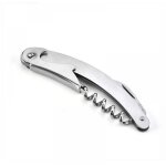 Lot de 2 tire - bouchons de sommelier, acier inoxydable 430, trois en un : tire - bouchon, ouvre - bouteille ...
