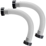 Lot de 2 tuyaux de rechange pour pompe de filtre de piscine de 38 mm, 11535 tuyau de raccordement de ... Lot de 2 tuyaux de rechange pour pompe de filtre de piscine de 38 mm, 11535 tuyau de raccordement de ...