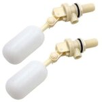 Lot de 2 valve flottante, flotteur pour remplir automatiquement les abreuvoirs pour chien, b�tail et ...