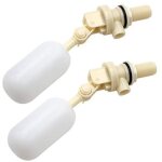 Lot de 2 vannes � flotteur pour le remplissage automatique des abreuvoirs pour chiens, bovins et ovins, ...