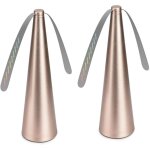 Lot de 2 ventilateurs anti - mouches dor�s pour �loigner les mouches et les insectes de vos aliments, ...
