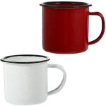 Lot de 2 verres  liqueur vintage en fer pour vin, tasse  eau vintage, tasse en mail, tasse  boire ...