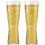Lot de 2 verres peroni - verres � bi�re - neufs