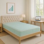 Lot de 2 x 80x200 cm ressorts ensaches + 5 cm memoire de forme 60 kg / m3 - matelas luxe + 2 oreillers ... Lot de 2 x 80x200 cm ressorts ensaches + 5 cm memoire de forme 60 kg / m3 - matelas luxe + 2 oreillers ...