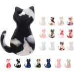 Lot de 20 breloques adorables en forme de chat, pendentif pour sac  dos, porte - cls, diy