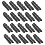 Lot de 20 colliers de serrage en plastique de 19 mm pour cadre de serre, tube de tuyau en abs, clips ...