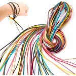 Lot de 20 cordes en daim color� pour bijoux, colliers, bracelets, perles faites � la main, colliers en ...