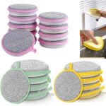 Lot de 20 �ponges � vaisselle, r�utilisables et lavables, �ponges de cuisine double face, �ponges pour ...