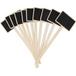 Lot de 20 etiquette plante - 24�7cm plantes exterieur plante - rectangulaires en bois pour plantes etiquette ...