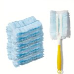 Lot de 20 recharges de plumeaux jetables pour plumeau �lectrostatique robuste, con�ues pour s'adapter ...