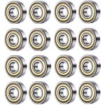 Lot de 20 roulements � billes 608 zz double blindage