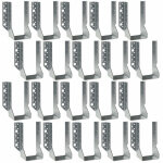 Simpson strong tie - lot de 20 sabots solive  ailes extrieures sle440 / 80 / 2 simpson