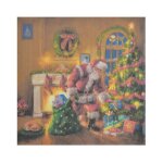 Lot de 20 serviettes en papier 'cadeau 33x33cm multicolore