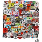 Lot de 200 autocollants rock pour ordinateur portable, voiture, guitare, pare - chocs, style punk classique, ...