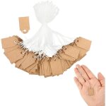 Lot de 200 �tiquettes de prix en papier 2, 5 x 1, 5 cm - �tiquettes de prix - �tiquettes cadeaux avec ...