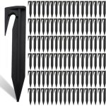 Lot de 200 piquets de fixation pour c�bles p�riph�riques, piquet fil robot tondeuse, accessoires pour ...