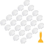 Lot de 24 autocollants antid�rapants pour douche, baignoire et cuisine. bandes adh�sives de s�curit� ...