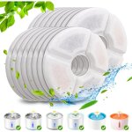 Lot de 24 filtres fontaine eau chat , cat filtres de rechange de fontaine d'animal familier avec la rsine ...
