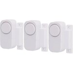 Lot de 3 alarmes pour fen�tre et porte avec contact magn�tique
