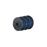 Lot de 3 bobines double fil ryobi rac123 - diam�tre 1. 65mm - pour coupe - bordures �lectriques