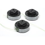 Lot de 3 bobines de rechange pour tte de coupe stihl autocut c3 - 2, compatible avec fsa 57