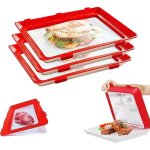 Lot de 3 bo�te � charcuterie set de ? bo�te r�utilisable avec couvercle empilable pour charcuterie fromages ...